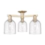 Innovations Lighting Bella 3 Light 23" Wide Semi-Flush Ceiling Fixture Champagne Bronze / Seedy