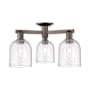 Innovations Lighting Bella 3 Light 23" Wide Semi-Flush Ceiling Fixture Oil Rubbed Bronze / Seedy