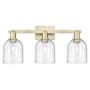 Innovations Lighting Bella 3 Light 25" Wide Vanity Light Antique Brass / Seedy