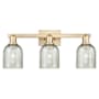 Innovations Lighting Caledonia 3 Light 24" Wide Vanity Light Champagne Bronze / Mica