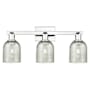 Innovations Lighting Caledonia 3 Light 24" Wide Vanity Light Polished Chrome / Mica