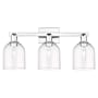 Innovations Lighting Bella 3 Light 25" Wide Vanity Light Polished Chrome / Clear