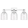 Innovations Lighting Bella 3 Light 25" Wide Vanity Light Polished Chrome / Seedy