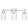 Innovations Lighting Hadley 3 Light 24" Wide Vanity Light Polished Nickel / Clear