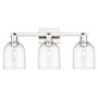 Innovations Lighting Bella 3 Light 25" Wide Vanity Light Polished Nickel / Clear