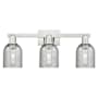 Innovations Lighting Caledonia 3 Light 24" Wide Vanity Light Brushed Satin Nickel / Charcoal