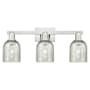 Innovations Lighting Caledonia 3 Light 24" Wide Vanity Light Brushed Satin Nickel / Mica