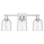 Innovations Lighting Bella 3 Light 25" Wide Vanity Light Brushed Satin Nickel / Seedy