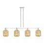 Innovations Lighting Preston 4 Light 48" Wide Linear Pendant Polished Chrome / Mercury