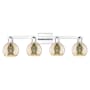 Innovations Lighting Athens 4 Light 33" Wide Vanity Light Polished Chrome / Mercury