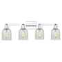 Innovations Lighting Caledonia 4 Light 32" Wide Vanity Light Polished Chrome / Mouchette