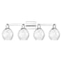 Innovations Lighting Waverly 4 Light 33" Wide Vanity Light Polished Chrome / Clear