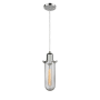 Innovations Lighting Centri 5" Wide Mini Pendant - Cord Suspension - T9 Bulb Compatible Polished Chrome / Clear
