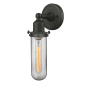 Innovations Lighting Centri Single Light 13" Tall Bathroom Sconce Oil Rubbed Bronze / Clear