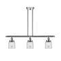 Innovations Lighting Small Bell 3 Light 36" Multi Light Large Pendant Polished Chrome / Clear