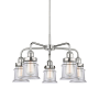 Innovations Lighting Canton 5 Light 24" Wide Chandelier Polished Chrome / Clear