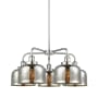 Innovations Lighting Bell 5 Light 26" Wide Chandelier Polished Chrome / Silver Plated Mercury