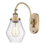Innovations Lighting Cindyrella 14" Tall Wall Sconce Brushed Brass / Seedy
