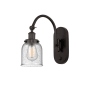 Innovations Lighting Bell 13" Tall Wall Sconce with Shade Oil Rubbed Bronze / Seedy