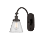 Innovations Lighting Cone 13" Tall Wall Sconce Oil Rubbed Bronze / Seedy
