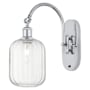 Innovations Lighting Preston 16" Tall Wall Sconce Polished Chrome / Clear