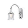 Innovations Lighting Bell 13" Tall Wall Sconce with Shade Polished Chrome / Seedy