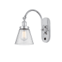 Innovations Lighting Cone 13" Tall Wall Sconce Polished Chrome / Seedy