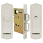INOX FH29 Series Privacy Pocket Door Lock with TT09 Thumb-Turn Release Polished Stainless Steel