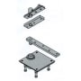 Ives Bottom Brass Pivot Part for 7256 Pivot Set Satin Chrome
