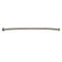 Jaclo Flex Black (BLAK) Decorative Cover Stainless Steel Flexible Braided 3/8" O.D. x 7/8" I.D.- 16" Toilet Supply Line with Metal Nut Grey