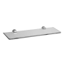 Jaclo Contempo II Glass Shelf Satin Nickel