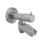 Jaclo Water Supply Elbow with Built in Shut Off & Handshower Holder Polished Chrome