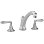 Jaclo Westfield 0.5 GPM Widespread Bathroom Faucet with Smooth Lever Handles Polished Nickel