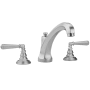 Jaclo Westfield 1.2 GPM Widespread Bathroom Faucet with Hex Lever Handles Polished Chrome