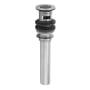Jaclo Grid Lavatory Drain with Overflow Vintage Bronze