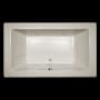 Jacuzzi 66" x 36" Sia&reg; Drop In Luxury Whirlpool Bathtub with 13 Jets, LCD Controls, Chromatherapy, Heater, Center Drain and Right Pump Oyster