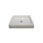 Jacuzzi Cayman 36" x 36" Single Threshold Shower Pans with Center Drain Oyster