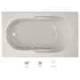 Jacuzzi Signature 60" Acrylic Whirlpool Bathtub for Drop-In Installations with Left Drain Oyster