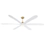 James Allan 72" 6 Blade Indoor LED Ceiling Fan White
