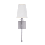 James Allan Manor 20" Tall Wall Sconce Nickel