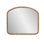 James Allan 36" x 42" Arched Framed Accent Mirror Antique Gold