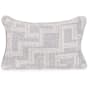 James Allan Mistify 22" x 14" Polyester and Rolefin Covered Polyester Filled Accent Pillow Fog