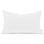 James Allan Sensibility 22" x 14" Polyester and Rolefin Covered Polyester Filled Accent Pillow Natural