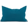 James Allan Sensibility 22" x 14" Polyester and Rolefin Covered Polyester Filled Accent Pillow Turquoise