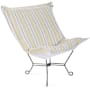James Allan Polarity 40" Wide Metal Framed Olefin Accent Chair Moss