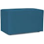 James Allan Sensibility 36 Wide Plywood Framed Acrylic Bench Turquoise