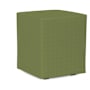 James Allan Sensibility Cube Ottoman Cover - Cover Only Moss