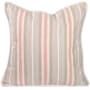 James Allan Polarity 24" x 24" Polyester and Rolefin Covered Polyester Filled Accent Pillow Terra