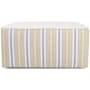 James Allan Polarity 36" Wide Plywood and Polyester Outdoor Square Ottoman Moss