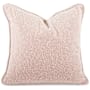 James Allan Subtlety 20" x 20" Polyester and Rolefin Covered Polyester Filled Accent Pillow Blush